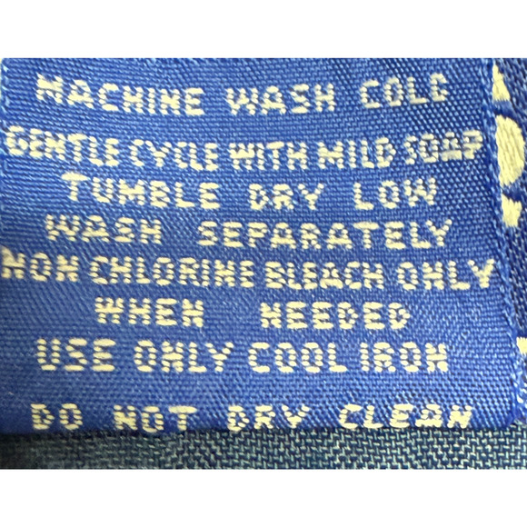 Vintage Notre Dame Starter Jacket Mens Large Blue Gold Quilted Fighting Irish - Picture 10 of 12